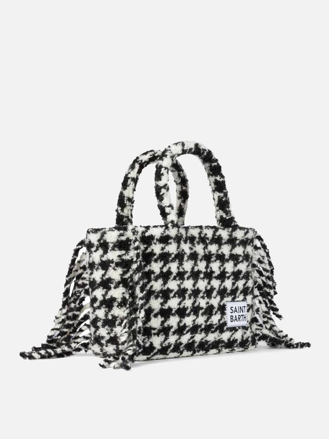 Mc2 Saint Barth Borsa Colette Coperta Con Stampa Pied De Poule