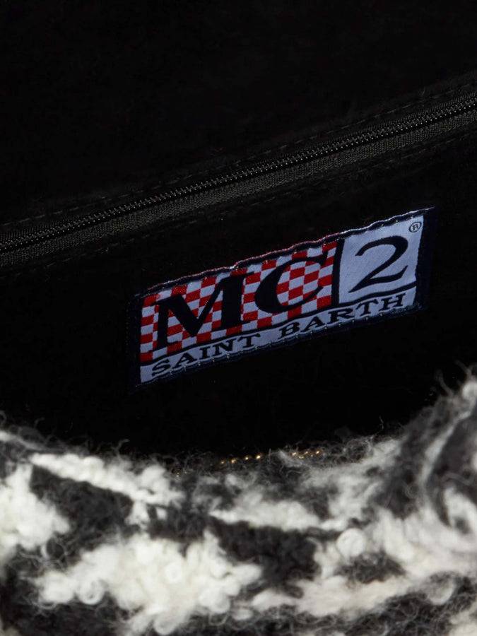 Mc2 Saint Barth Borsa Colette Coperta Con Stampa Pied De Poule