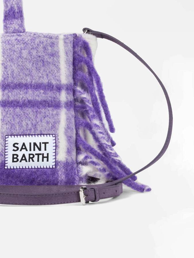 Mc2 Saint Barth Borsa Colette Coperta Con Stampa Tartan