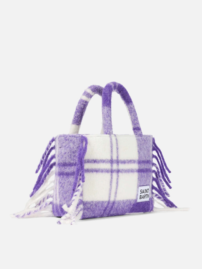 Mc2 Saint Barth Borsa Colette Coperta Con Stampa Tartan