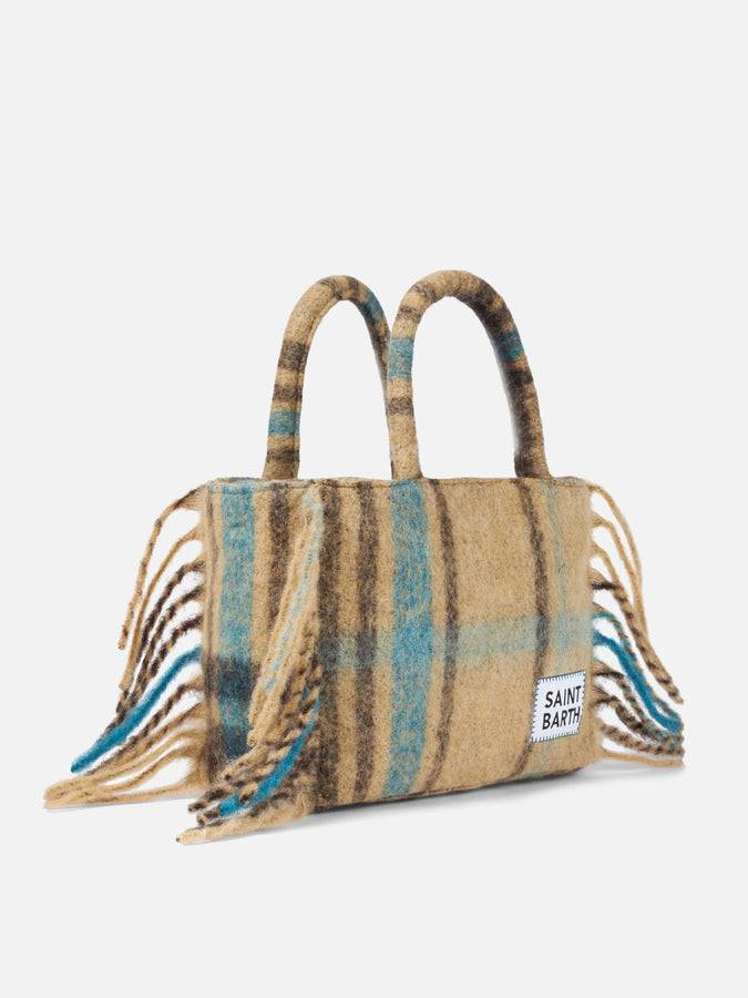 Mc2 Saint Barth Borsa Colette Coperta Con Stampa Tartan
