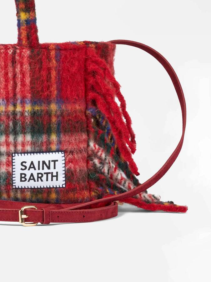 Mc2 Saint Barth Borsa Colette Coperta Con Stampa Tartan