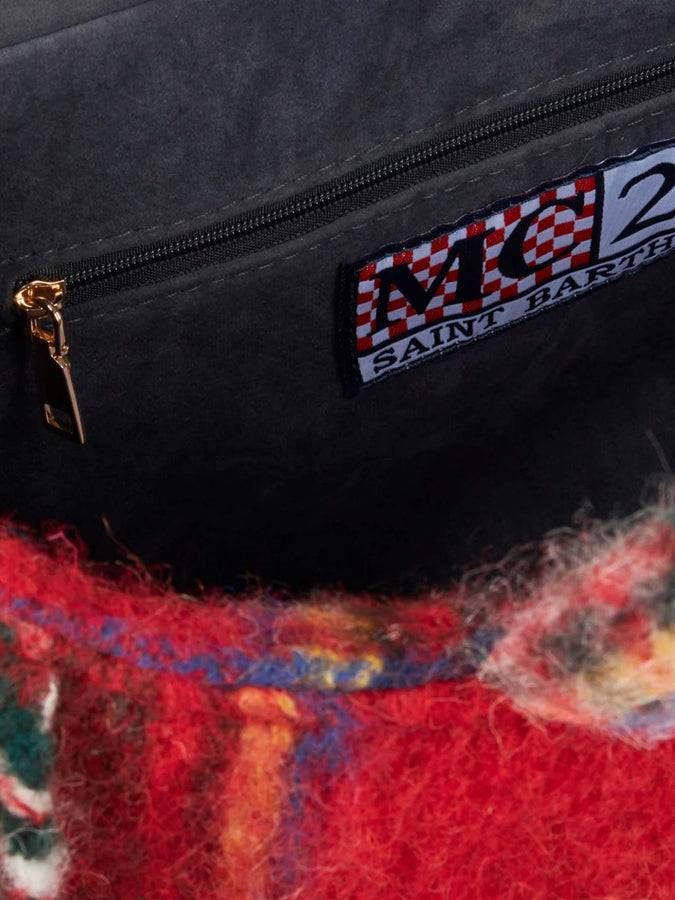 Mc2 Saint Barth Borsa Colette Coperta Con Stampa Tartan