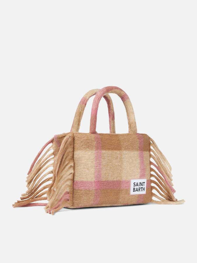 Mc2 Saint Barth Borsa Colette Coperta Con Stampa Tartan