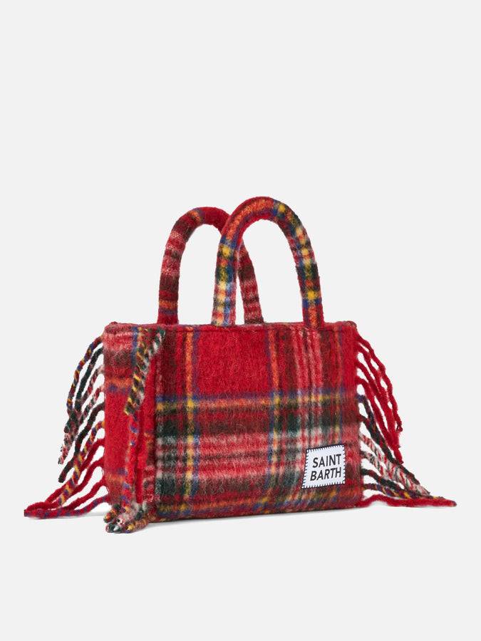 Mc2 Saint Barth Borsa Colette Coperta Con Stampa Tartan