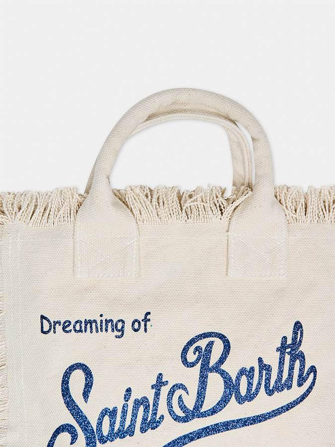 Mc2 Saint Barth Borsa Colette In Tela Con Ricamo Coccole E Nuvole | EDIZIONE SPECIALE COCCOLEBIMBI