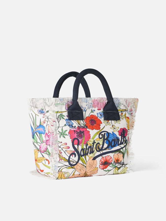 Mc2 Saint Barth Borsa Colette In Tela Con Stampa Fiori
