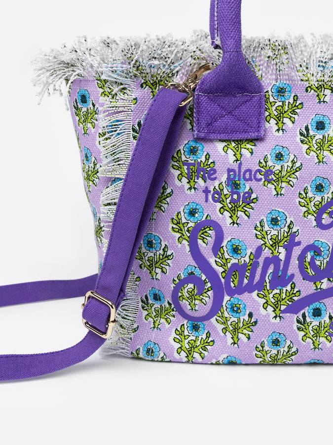 Mc2 Saint Barth Borsa Colette In Tela Di Cotone A Fiori