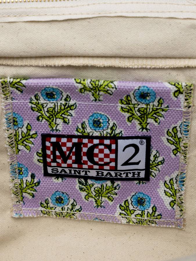 Mc2 Saint Barth Borsa Colette In Tela Di Cotone A Fiori