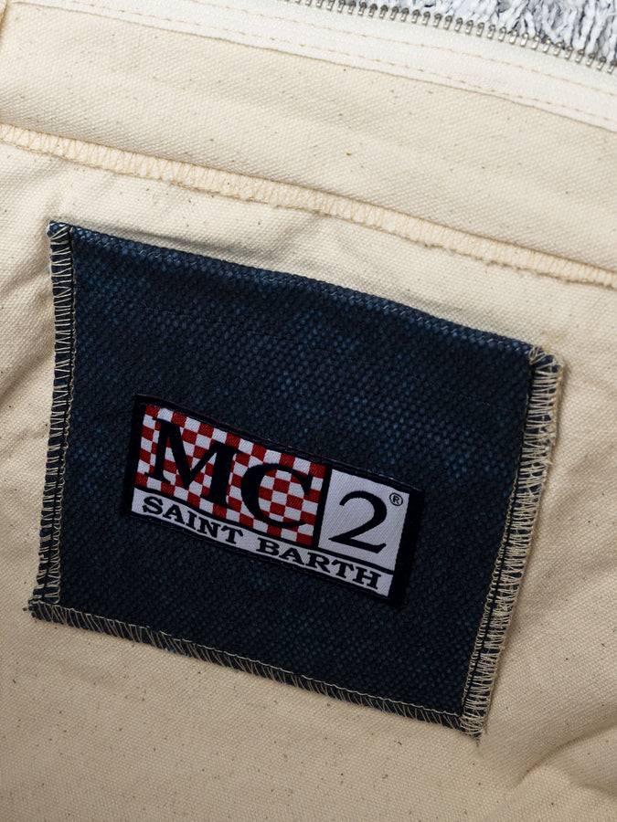 Mc2 Saint Barth Borsa Colette In Tela Di Cotone Indaco