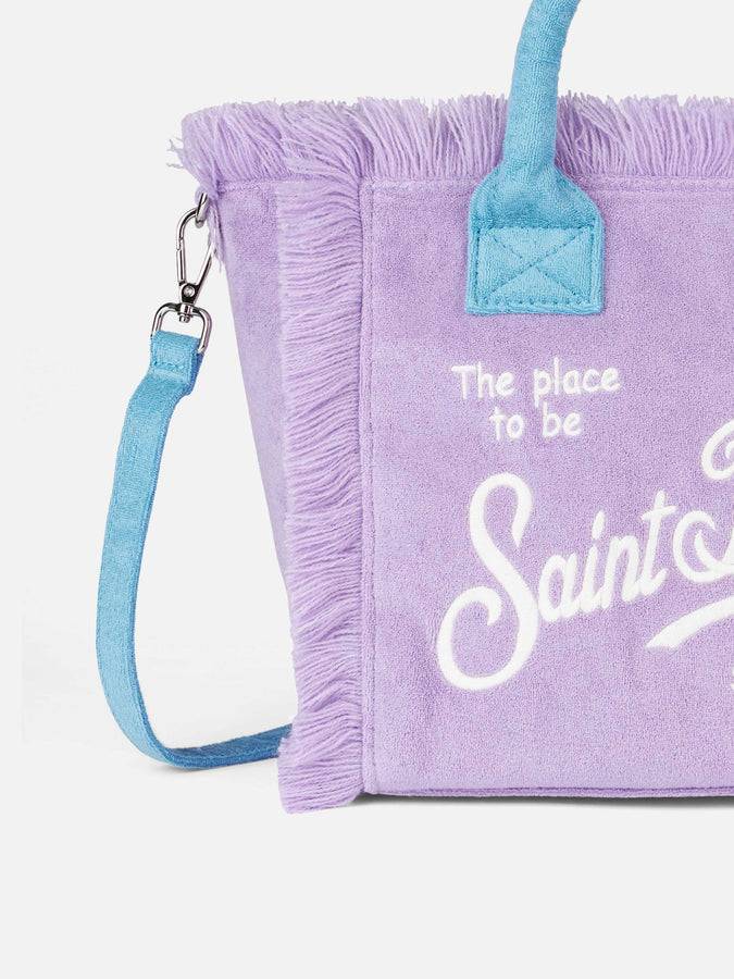 Mc2 Saint Barth Borsa Colette Sponge In Spugna Lilla