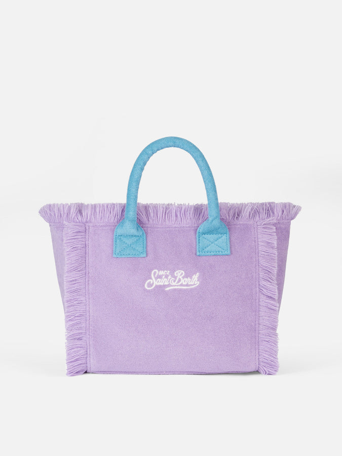 Mc2 Saint Barth Borsa Colette Sponge In Spugna Lilla