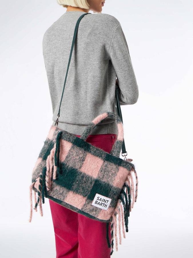 Mc2 Saint Barth Borsa Coperta Colette Con Stampa Check