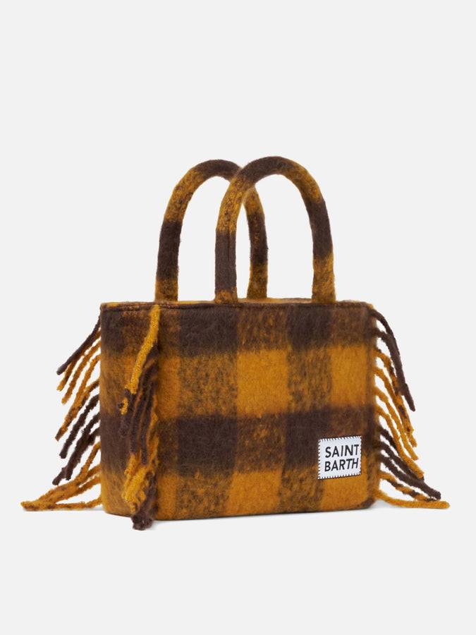 Mc2 Saint Barth Borsa Coperta Colette Con Stampa Vichy