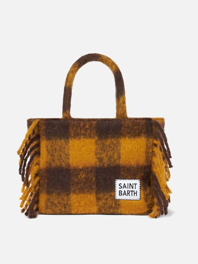 Mc2 Saint Barth Borsa coperta Colette con stampa vichy