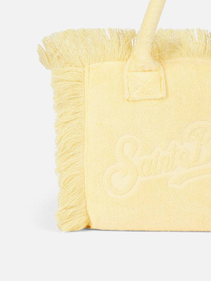 Mc2 Saint Barth Borsa Gialla Colette Terry Goffrata