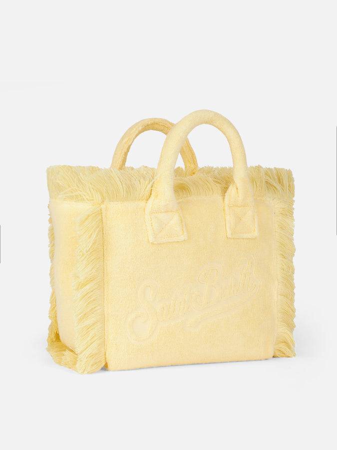 Mc2 Saint Barth Borsa Gialla Colette Terry Goffrata