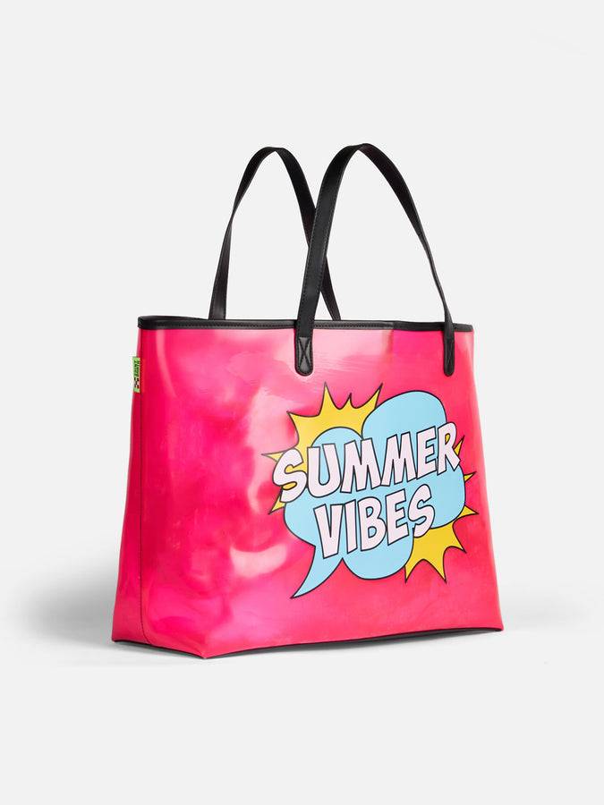Mc2 Saint Barth Borsa In Pvc Trasparente Summer Vibes