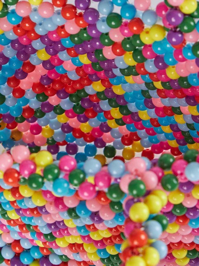 Mc2 Saint Barth Borsa Piccola Con Perline Multicolor