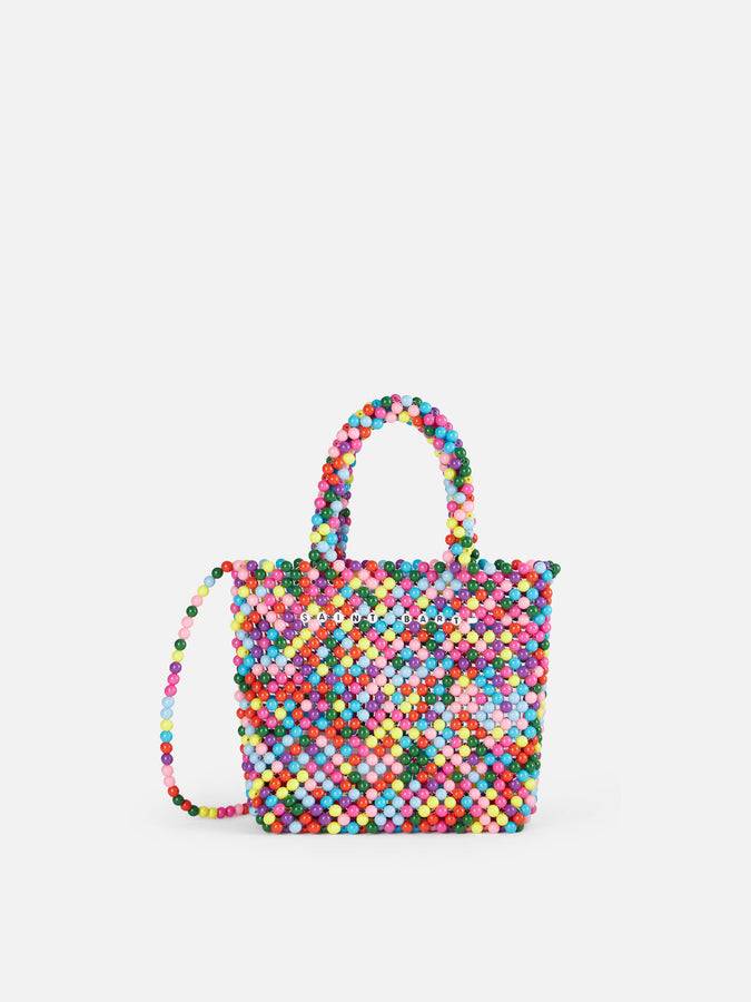 Mc2 Saint Barth Borsa piccola con perline multicolor