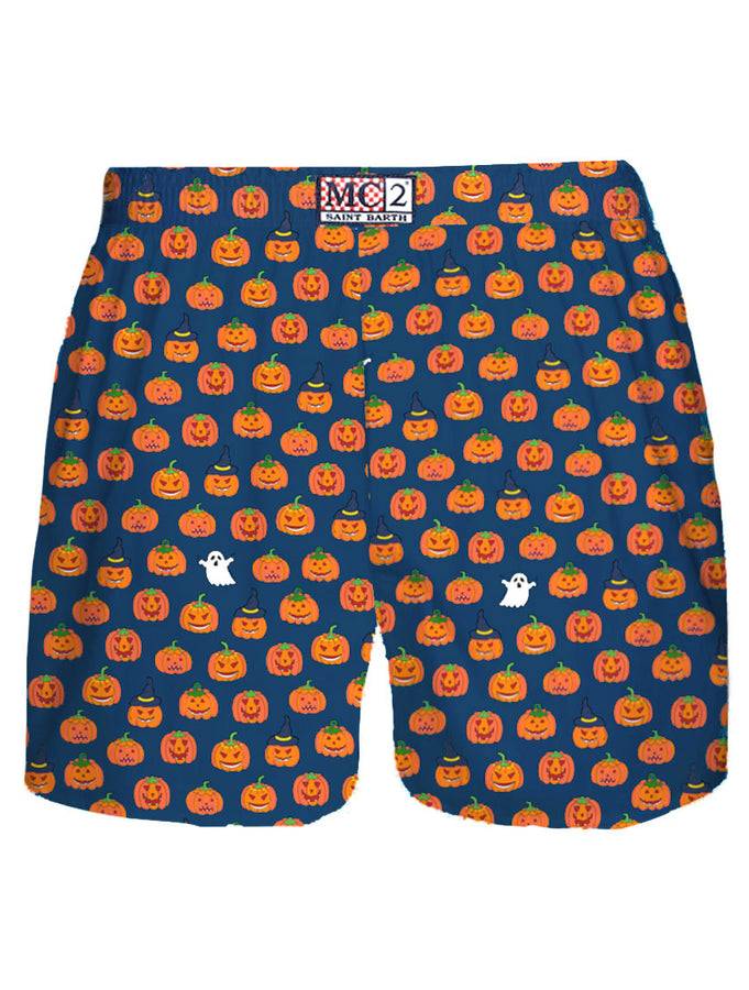 Mc2 Saint Barth Boxer intimo da uomo con stampa Halloween