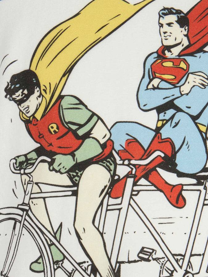 Mc2 Saint Barth Boy Cotton T-shirt With SB Cycling Team Print | WARNER BROS SPECIAL EDITION