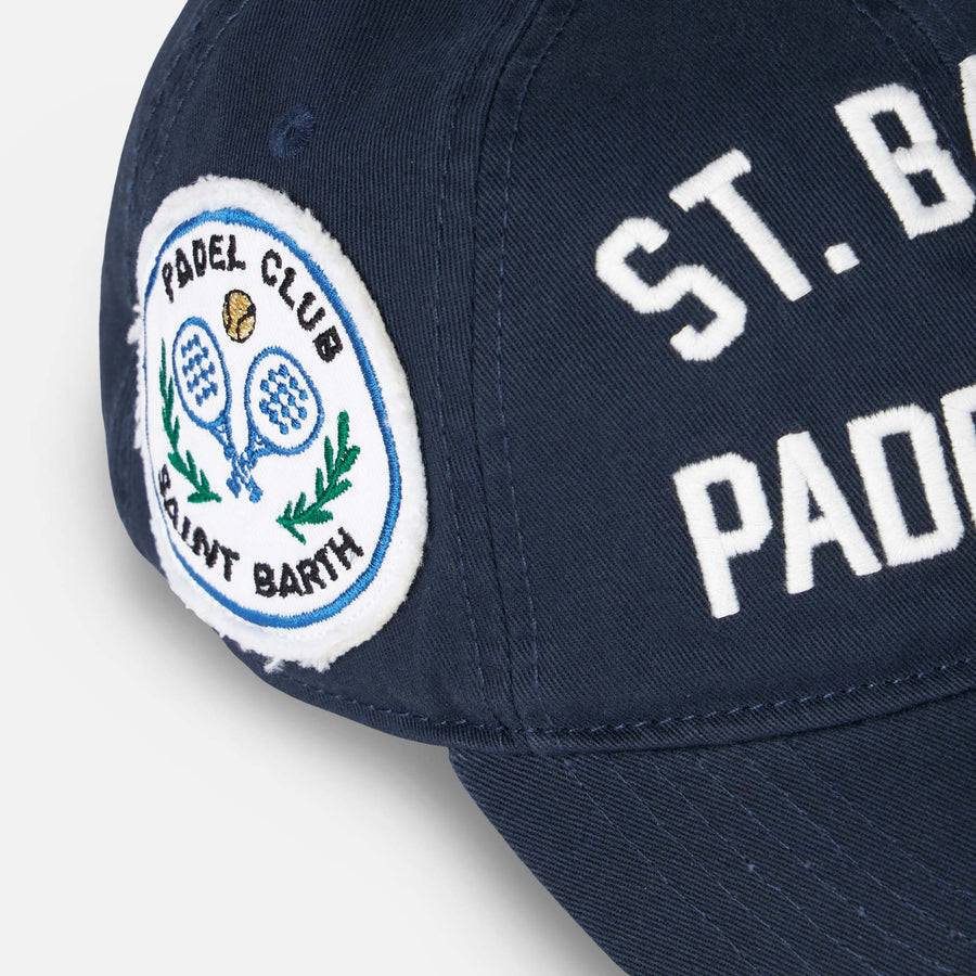 Mc2 Saint Barth Cappello Da Baseball Con Ricamo St. Barth Padel Club