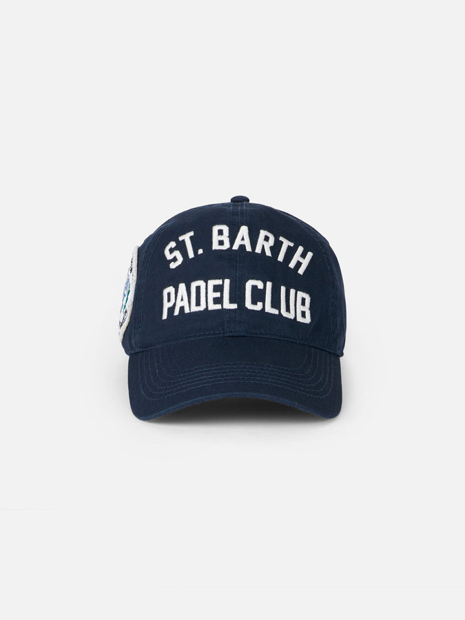 Mc2 Saint Barth Cappello da baseball con ricamo St. Barth Padel Club