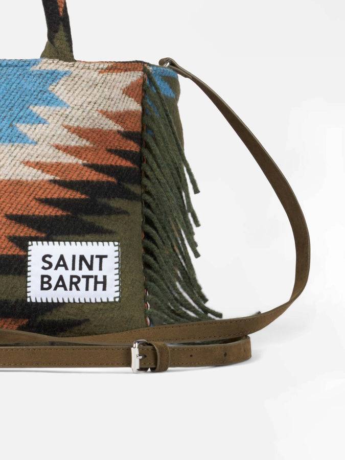 Mc2 Saint Barth Colette Borsa Coperta Con Stampa Etnica