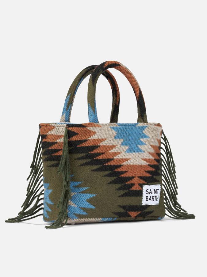 Mc2 Saint Barth Colette Borsa Coperta Con Stampa Etnica