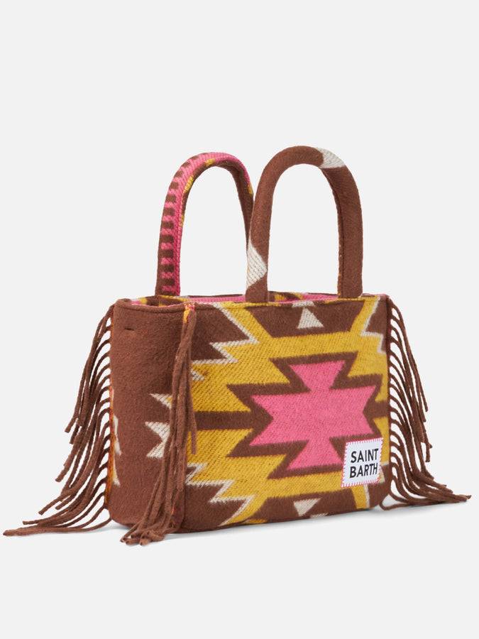 Mc2 Saint Barth Colette Borsa Coperta Con Stampa Etnica