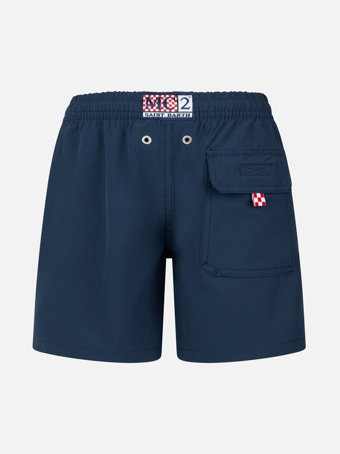 Mc2 Saint Barth Costume Da Bagno Bambino Comfort Con + Capri - Ricamo Capricci | EDIZIONE SPECIALE INSULTI LUMINOSI