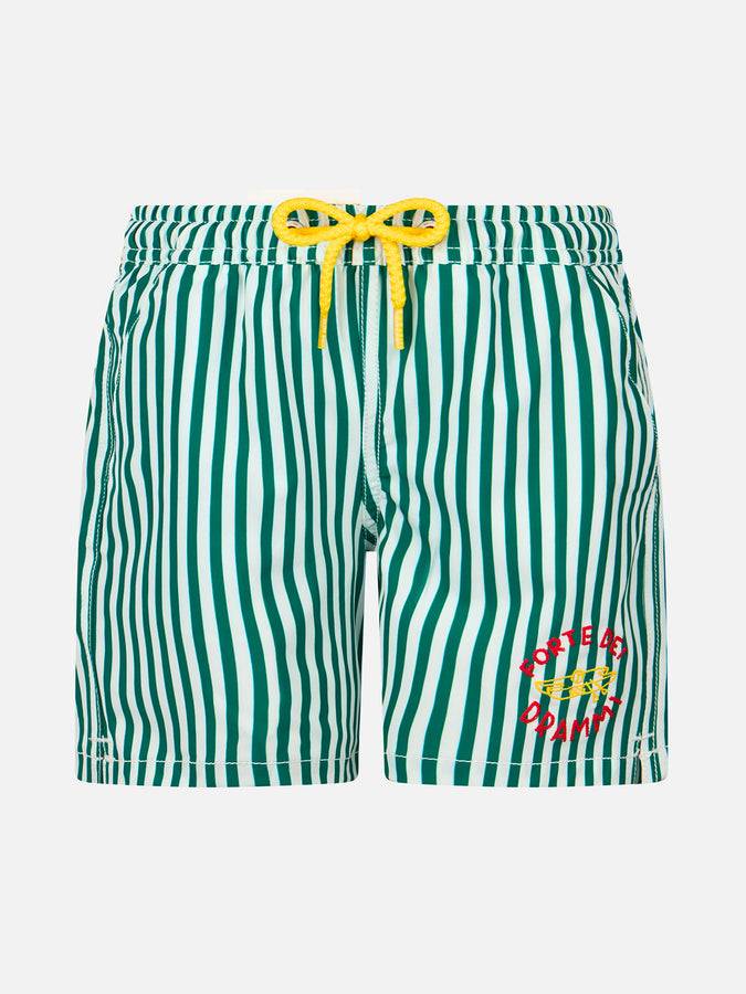 Mc2 Saint Barth Costume da bagno bambino Comfort con ricamo Forte dei Drammi | EDIZIONE SPECIALE INSULTI LUMINOSI