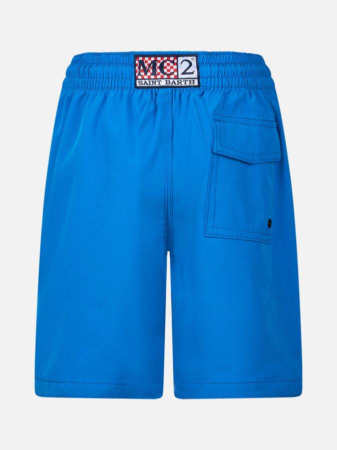 Mc2 Saint Barth Costume Da Bagno Bambino Comfort Surf Jr Con Stampa Piazzata Snoopy