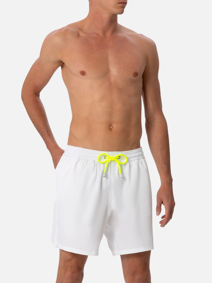 Mc2 Saint Barth Costume Da Bagno Bianco Da Uomo Comfort