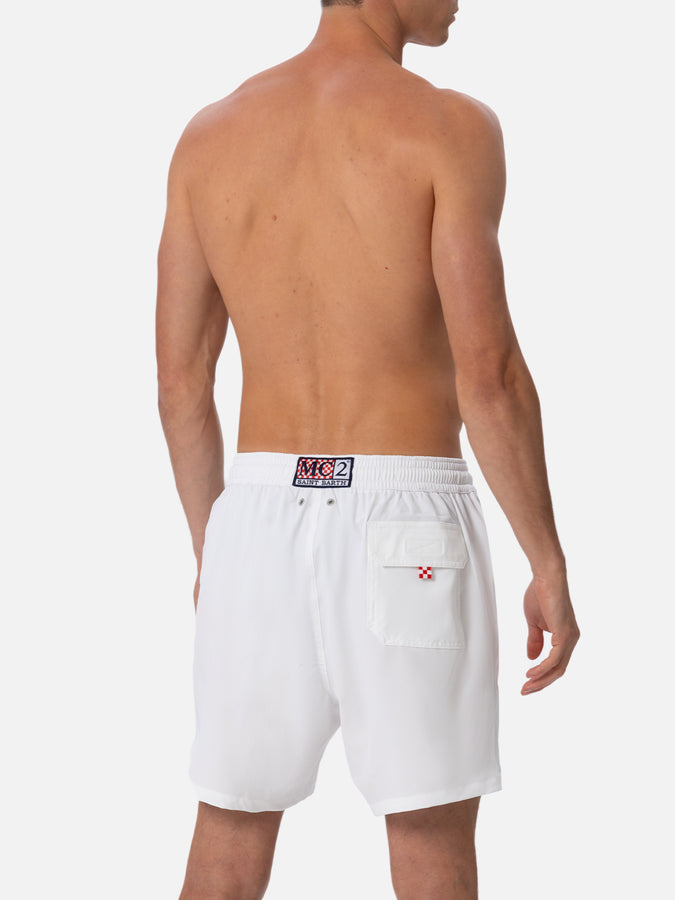Mc2 Saint Barth Costume Da Bagno Bianco Da Uomo Comfort