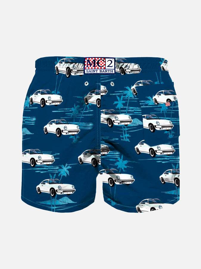 Mc2 Saint Barth Costume Da Bagno Classico Da Bambino Con Stampa Cars