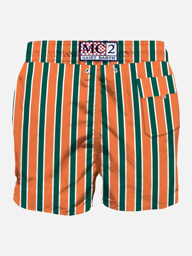 Mc2 Saint Barth Costume Da Bagno Classico Da Uomo Con Ricamo