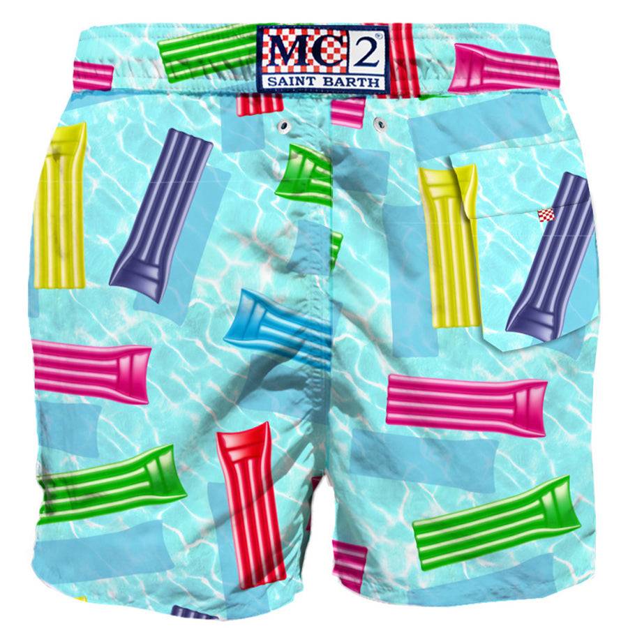 Mc2 Saint Barth Costume Da Bagno Classico Da Uomo Con Stampa