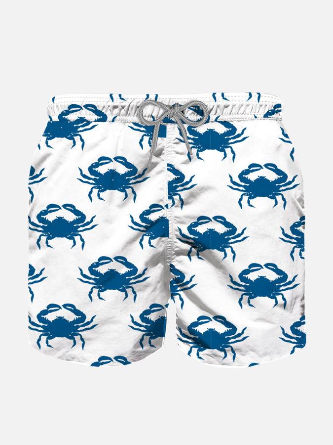 Mc2 Saint Barth Costume da bagno da bambino con granchi in velluto