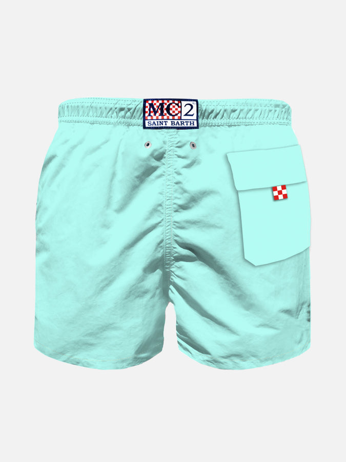 Mc2 Saint Barth Costume Da Bagno Da Bambino Con Ricamo Faccio Un Mare Di Guai!