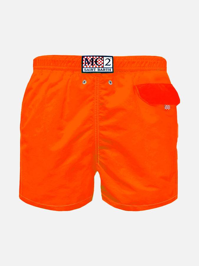 Mc2 Saint Barth Costume Da Bagno Da Bambino Con Ricamo Pirata