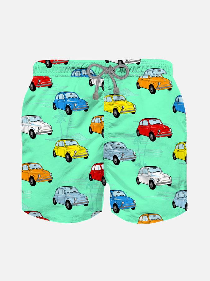Mc2 Saint Barth Costume da bagno da bambino con stampa auto
