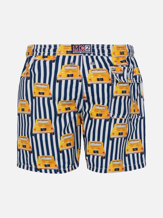 Mc2 Saint Barth Costume Da Bagno Da Bambino Con Stampa Cars
