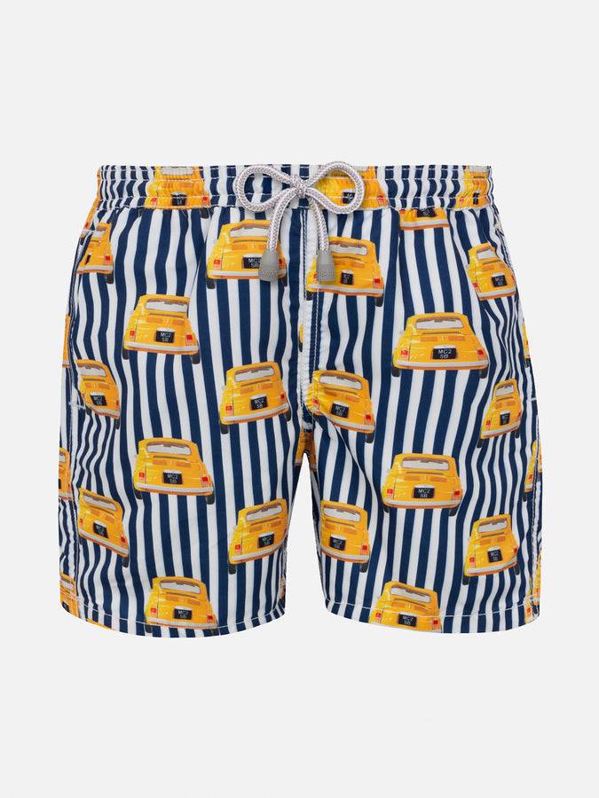 Mc2 Saint Barth Costume da bagno da bambino con stampa Cars