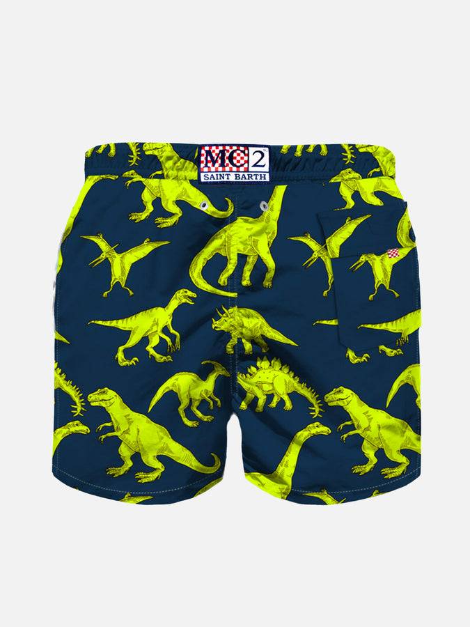 Mc2 Saint Barth Costume Da Bagno Da Bambino Con Stampa Di Dinosauri
