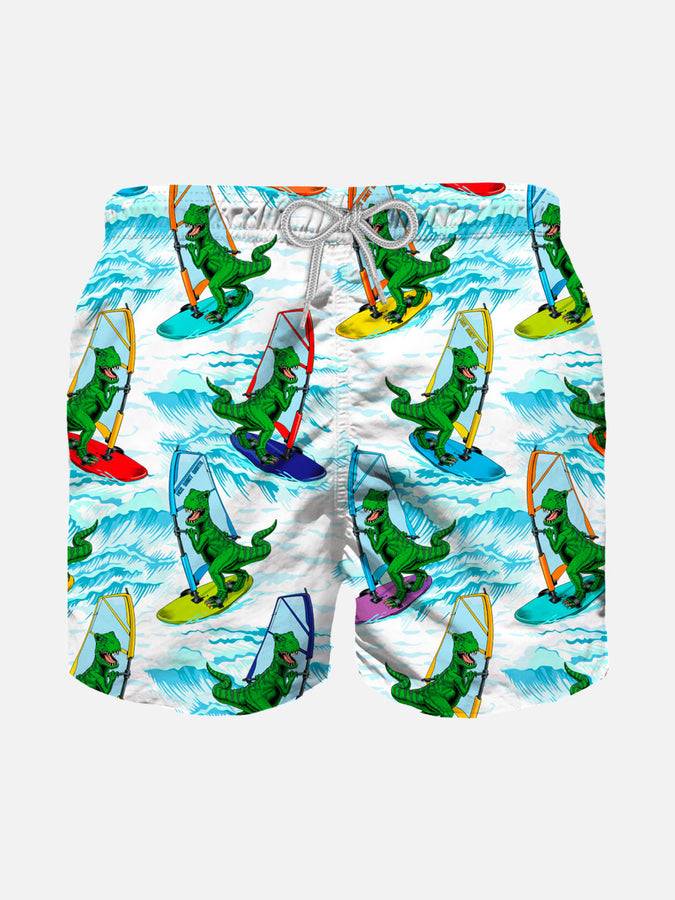 Mc2 Saint Barth Costume da bagno da bambino con stampa di dinosauri