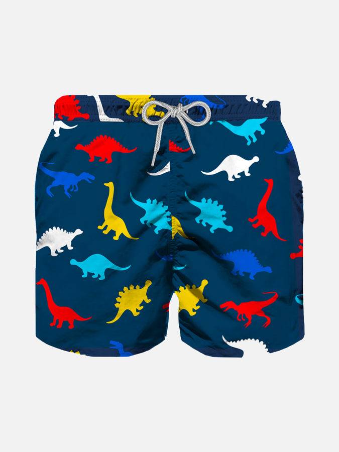 Mc2 Saint Barth Costume da bagno da bambino con stampa dinosauri
