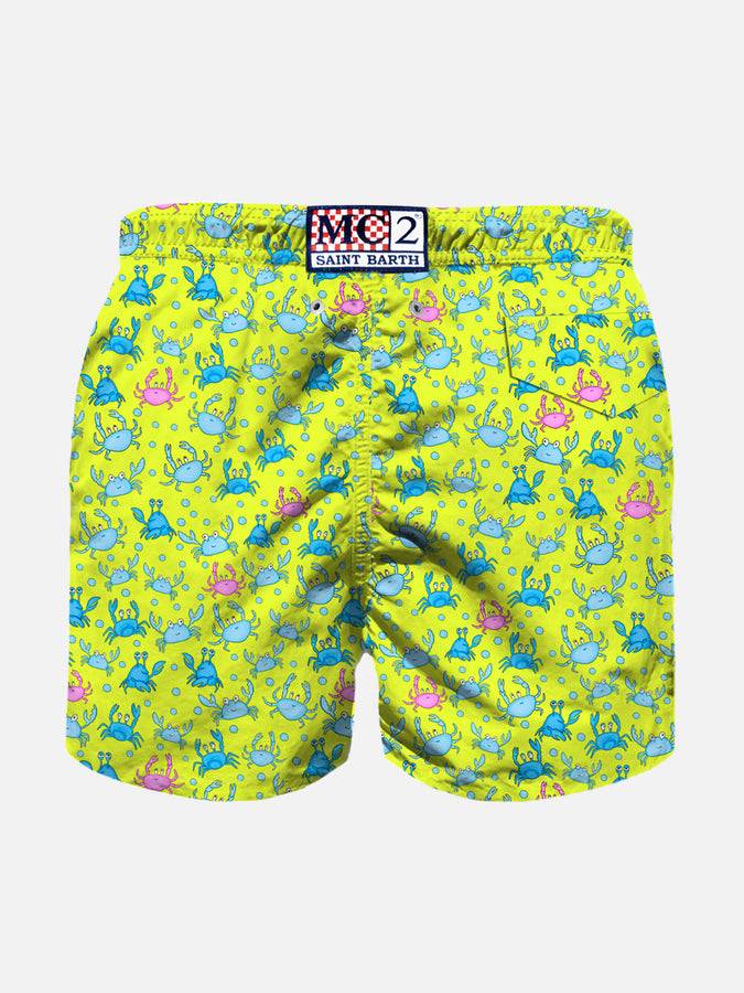 Mc2 Saint Barth Costume Da Bagno Da Bambino Con Stampa Granchi
