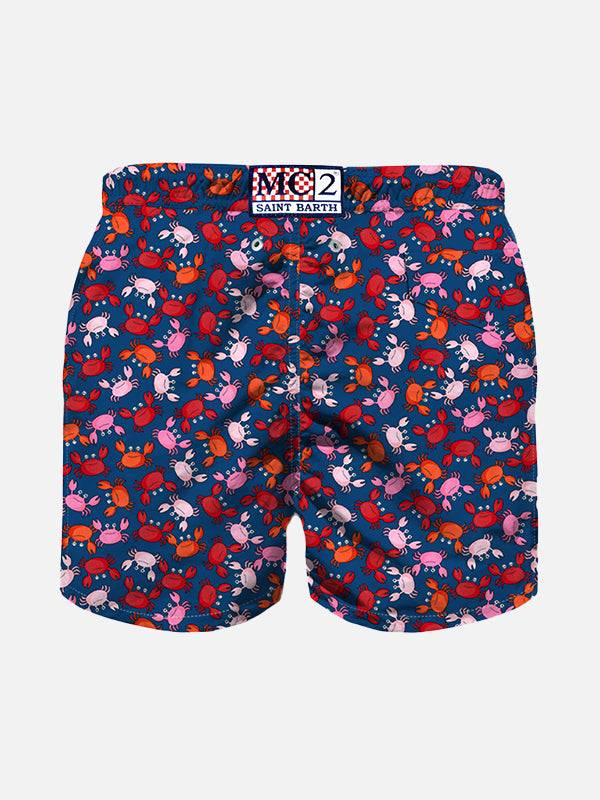 Mc2 Saint Barth Costume Da Bagno Da Bambino Con Stampa Granchio